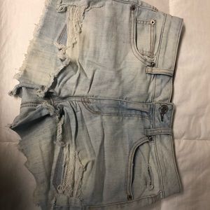 American eagle high rise shorts